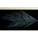 tronçon de plume de queue de faisan lady amherst teinté bleu gris 10 cm