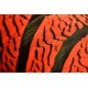 plume de queue de faisan lady amherst teintées orange saumon 70-80 cm