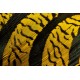 plume de queue de faisan lady amherst teintées jaune 70-80 cm